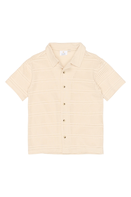 The New Truman Shirt - Antuque White 